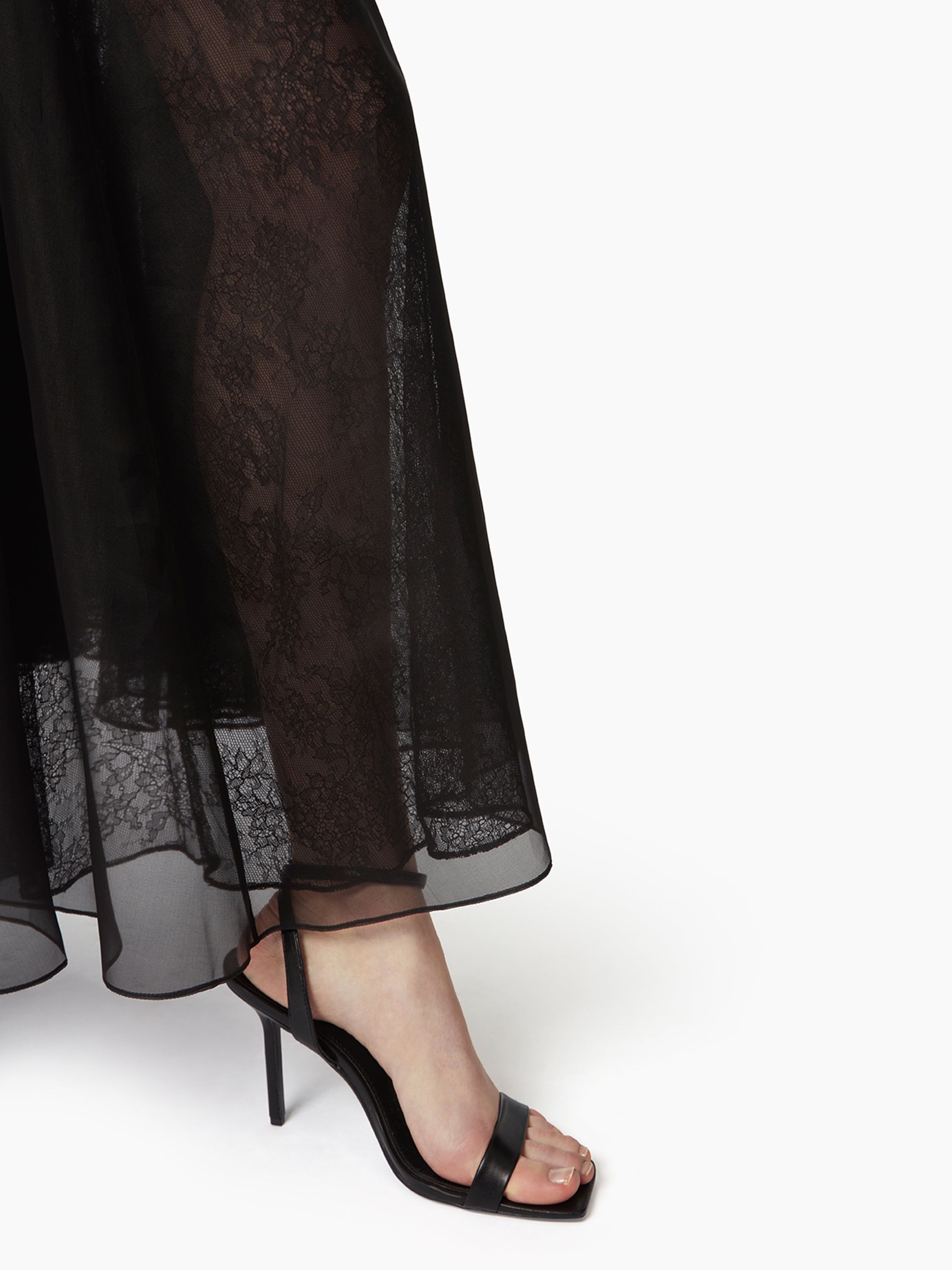 VOLUMINOUS MAXI SKIRT - 3