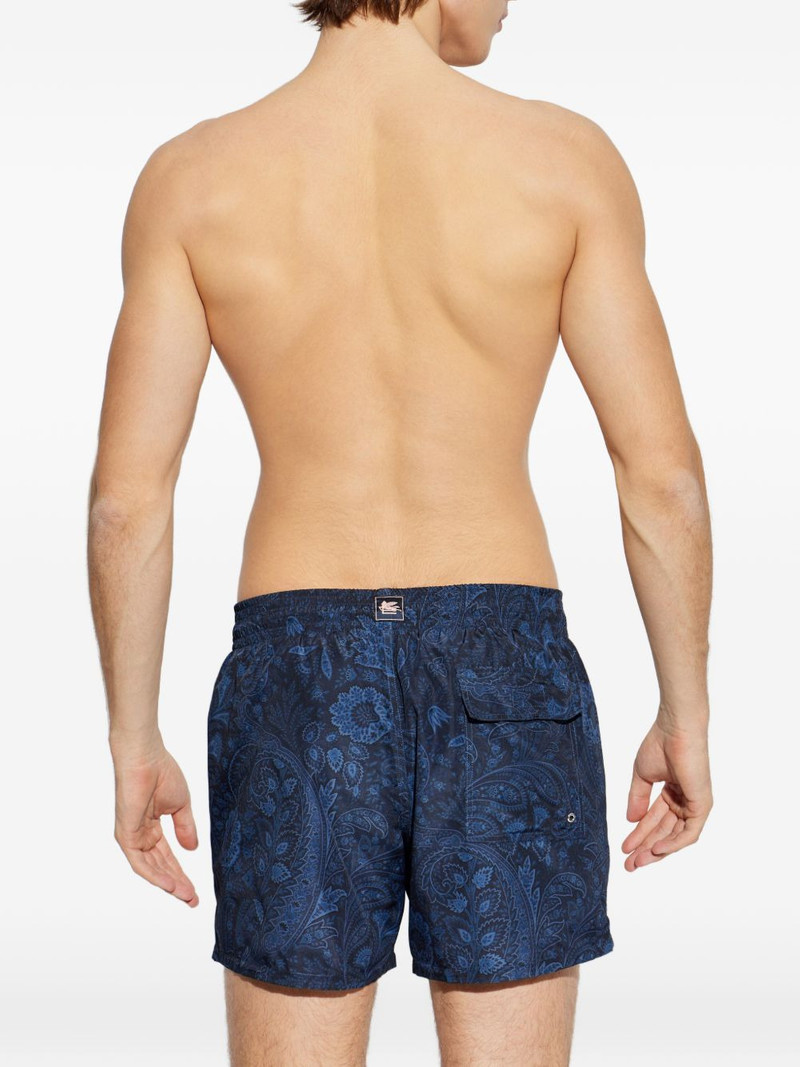 paisley-print swim shorts 4