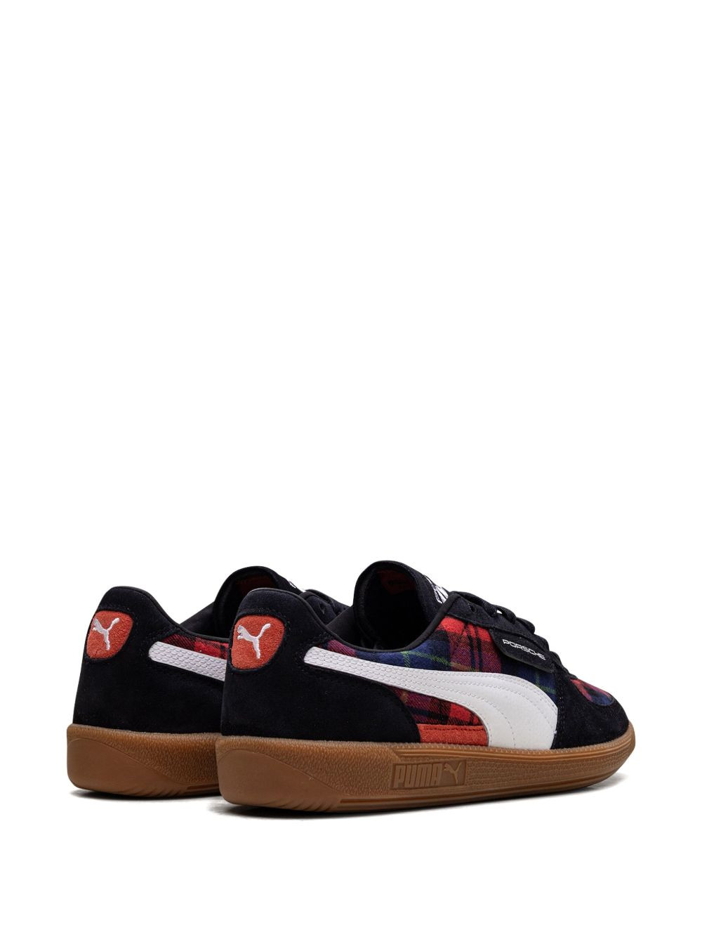 Porsche Legacy "Palermo - Tartan - Black/Red" sneakers - 4