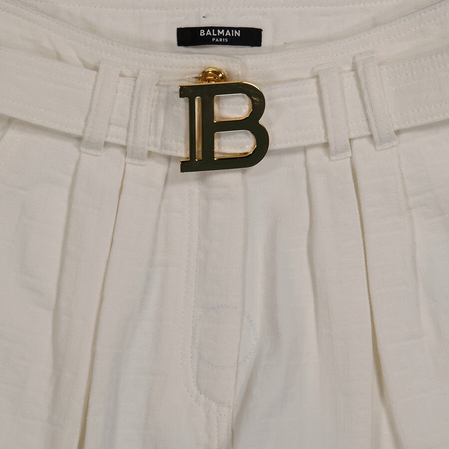 Balmain Ladies Boyfriend Cut Jeans - 7