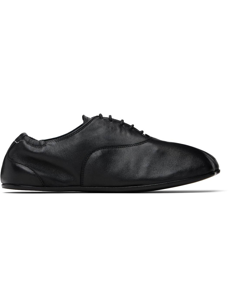 Black Leather Oxfords 1