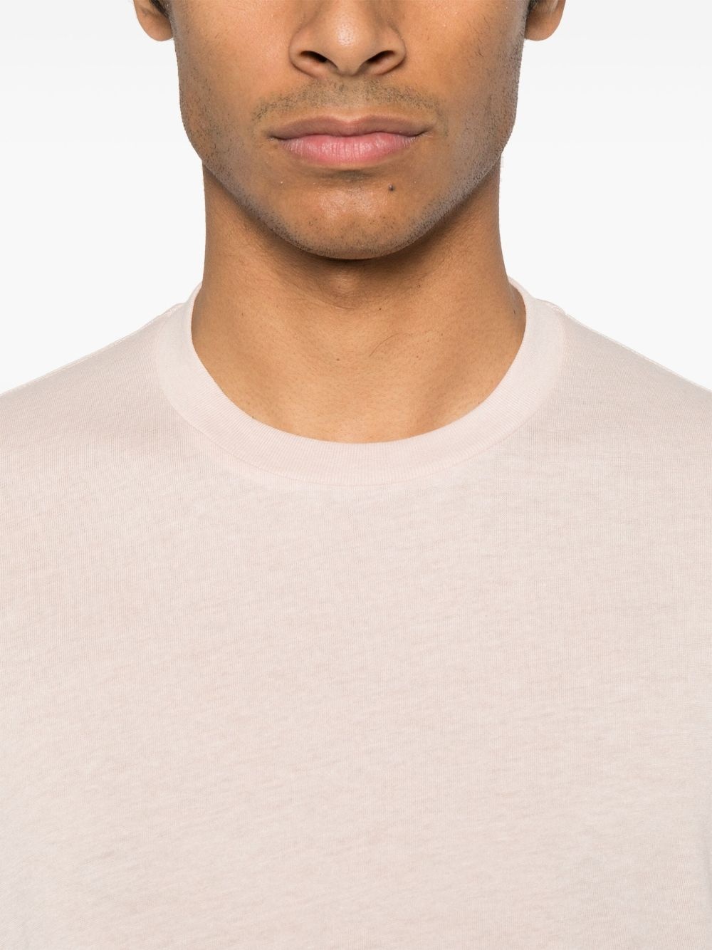 mélange-effect T-shirt - 4