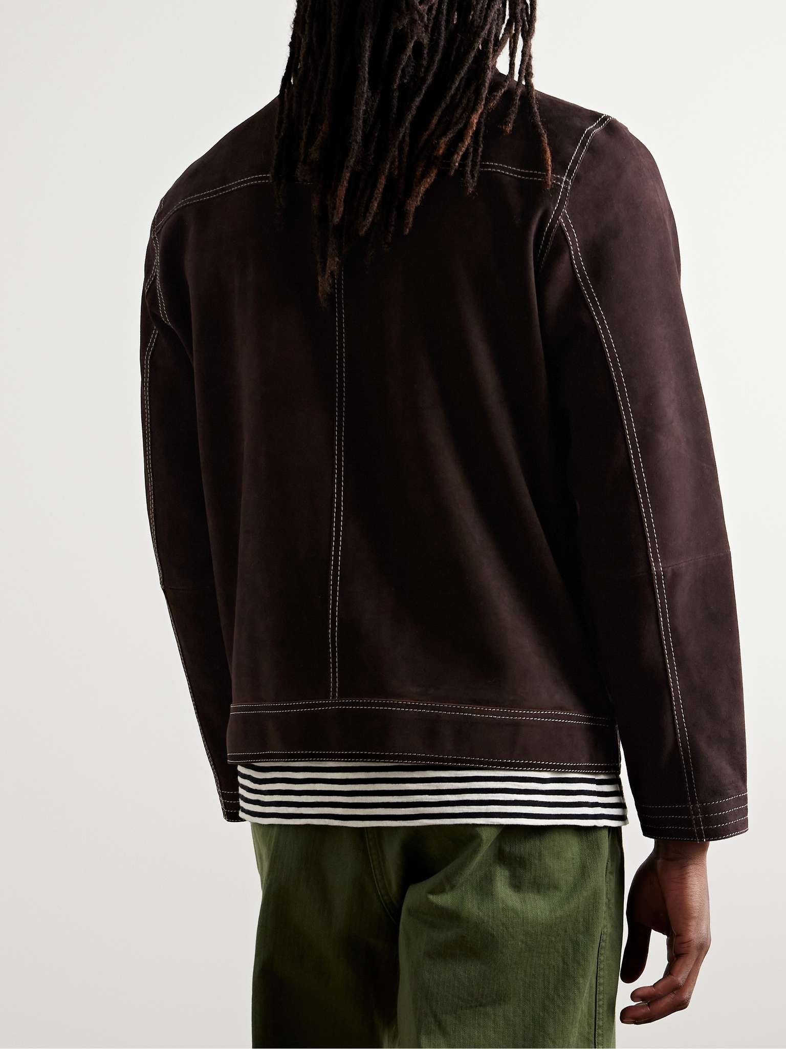 Oliver Spencer Suede Jacket REVERSIBLE