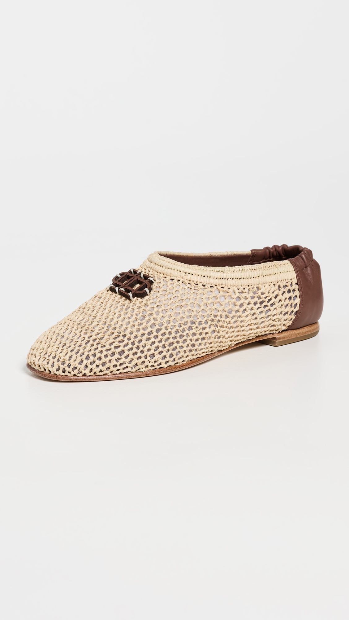 Eden Raffia Ballet Flats - 1