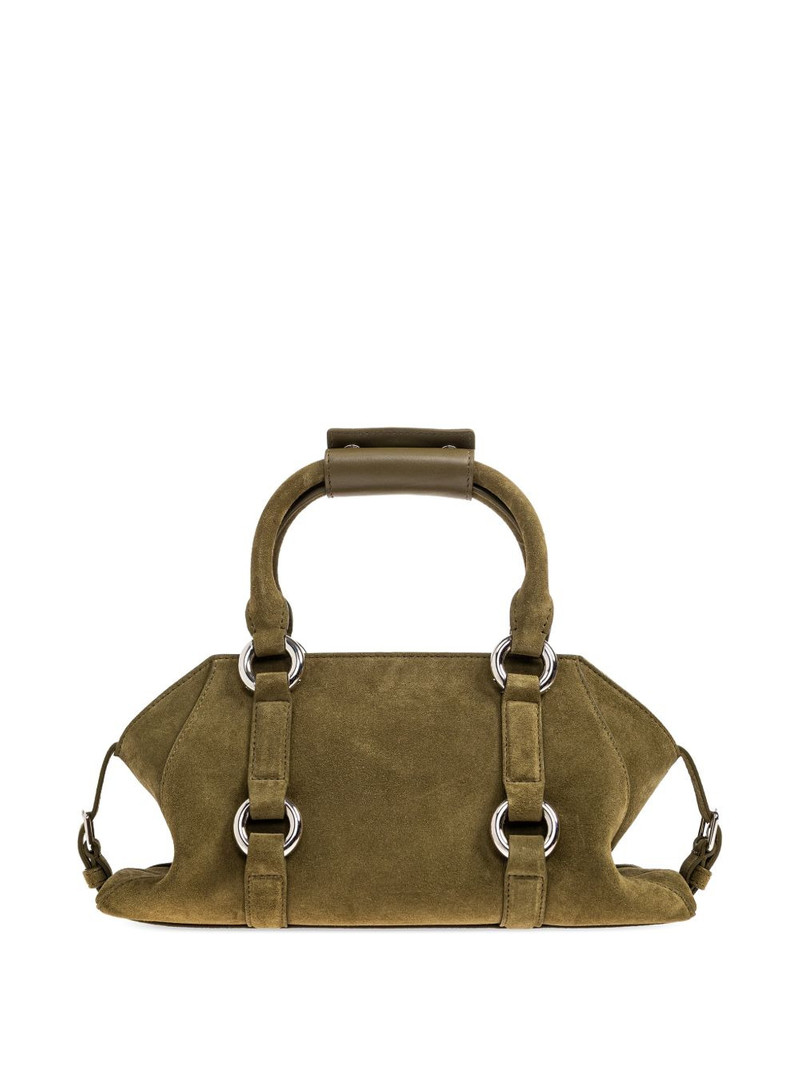 suede ring-detail tote bag 3