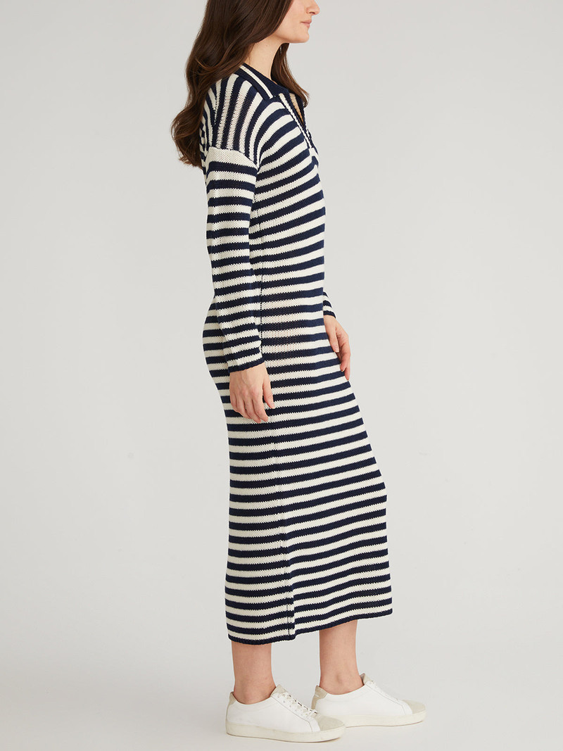525 america Raya: Stripe Polo Dress outlook