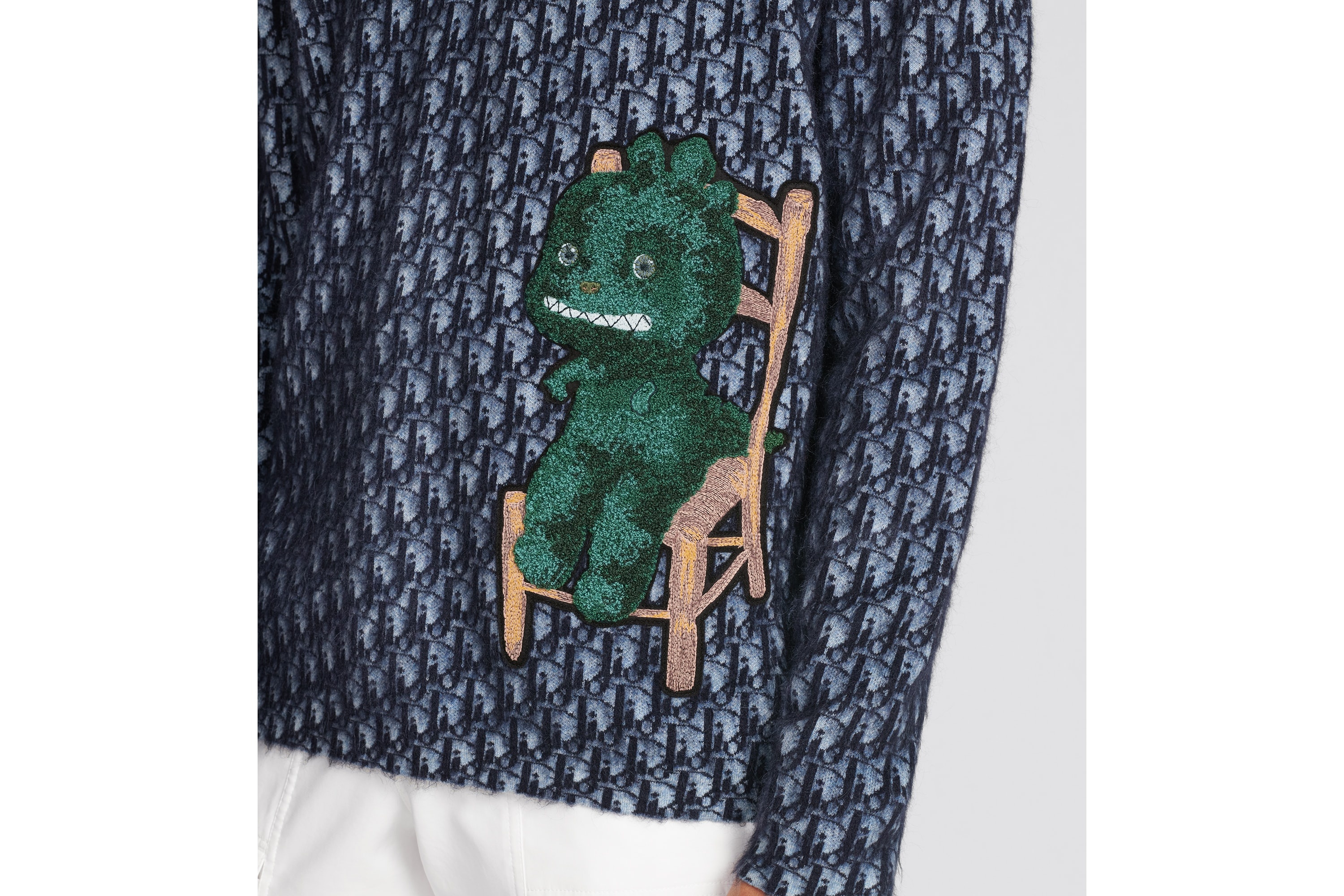 DIOR AND OTANI WORKSHOP Long-Sleeved Polo Shirt - 7