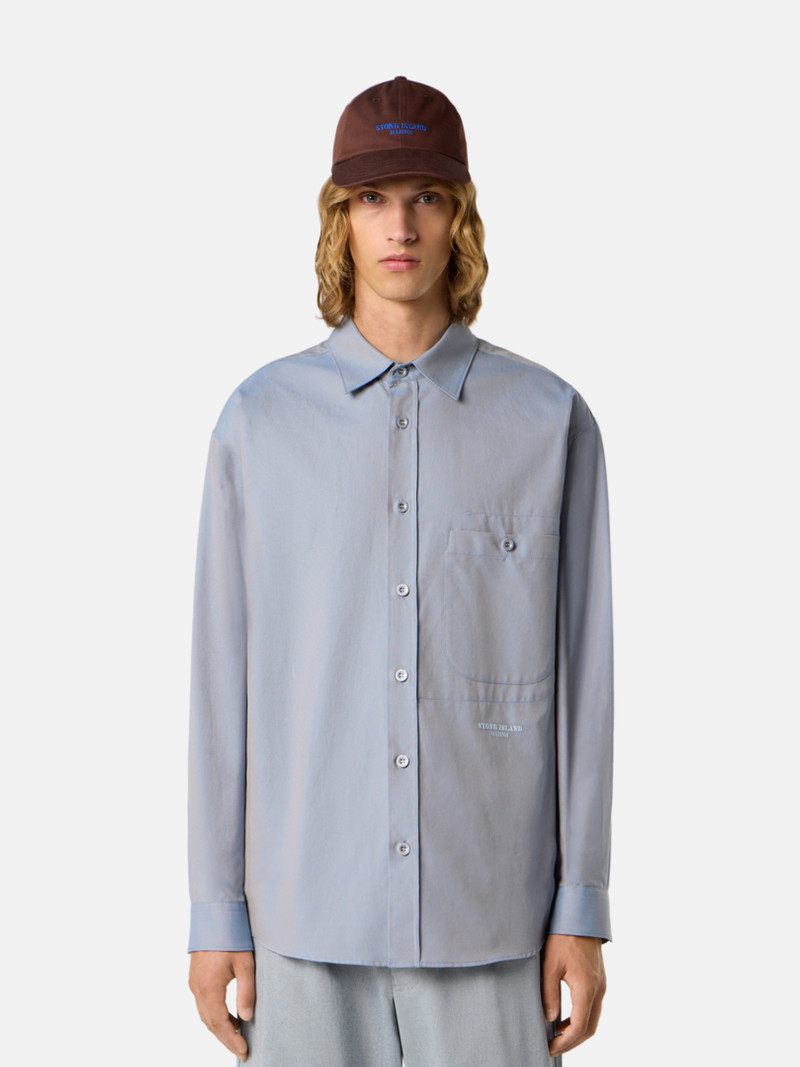 Stone Island 1100003 ORGANIC OXFORD COTTON_STONE ISLAND MARINA outlook
