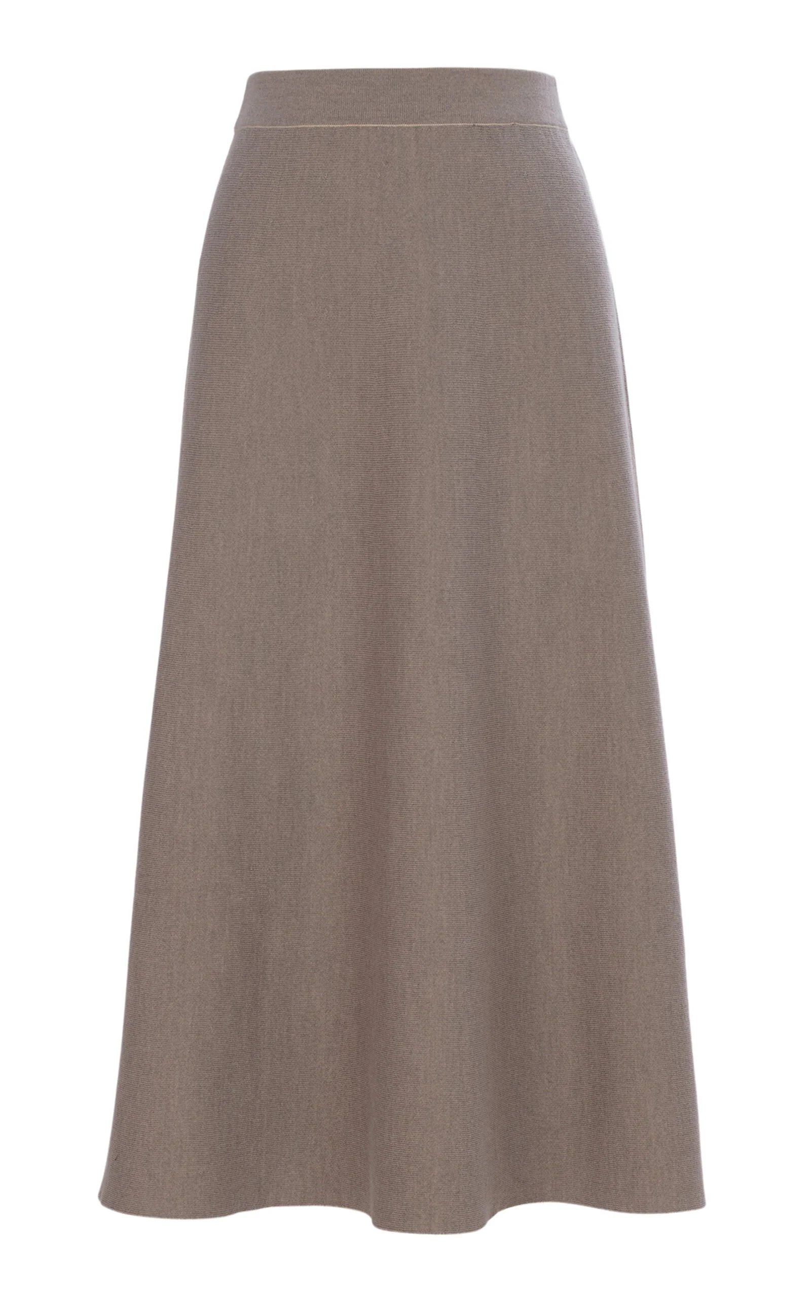 Gershwin Merino Wool Skirt taupe - 1