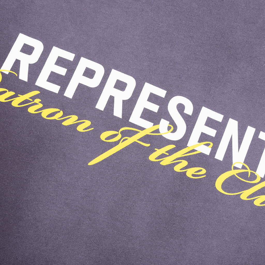 PATRON OF THE CLUB T-SHIRT - PLUM - 4