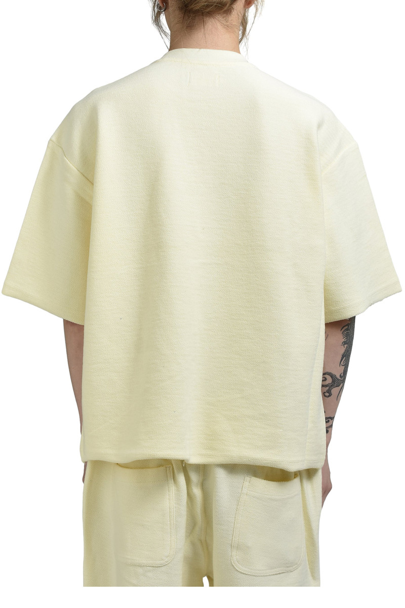 HONOR THE GIFT ASSOCIATION HERRINGBONE CREW / WHT outlook