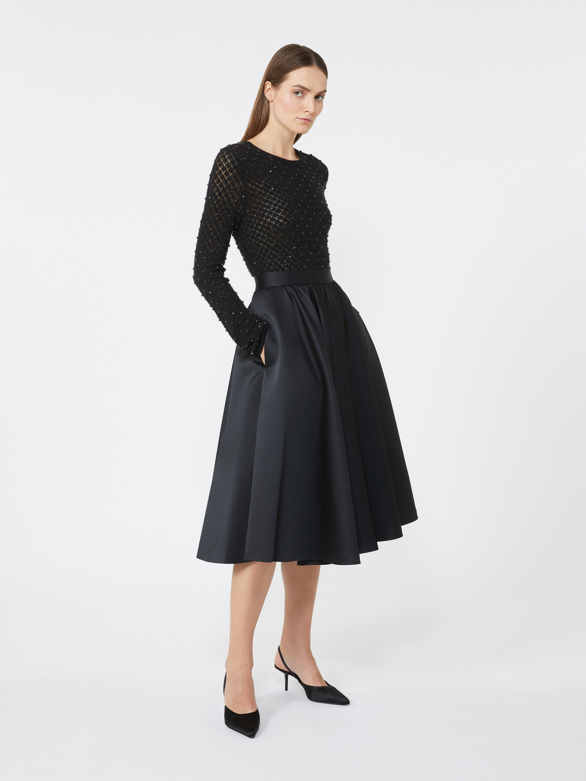 FARNETO Duchesse circle skirt - 2