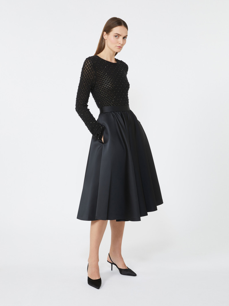 Max Mara FARNETO Duchesse circle skirt outlook