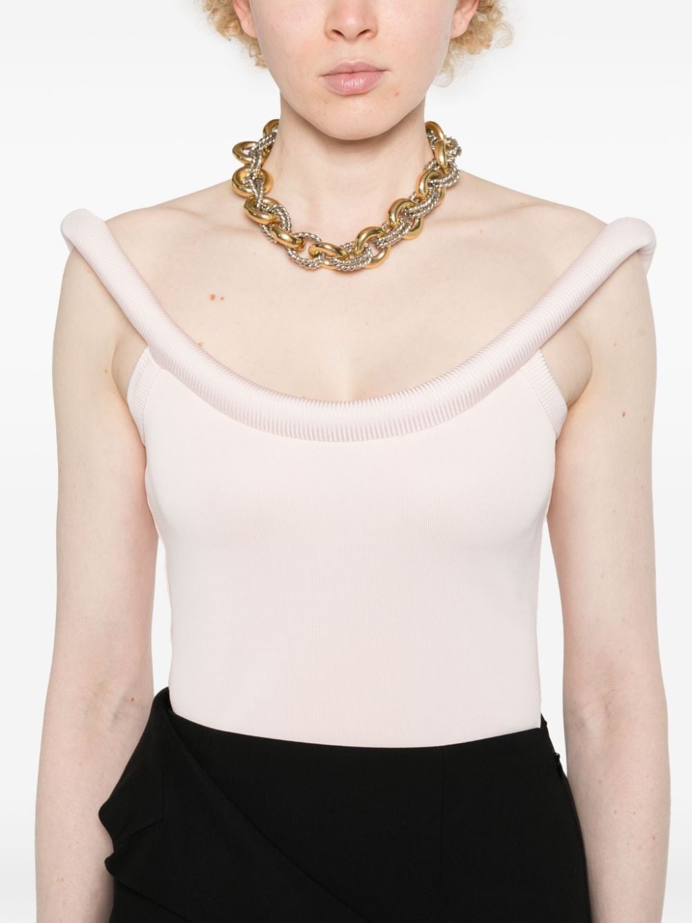 3D-detailing sleeveless top - 5