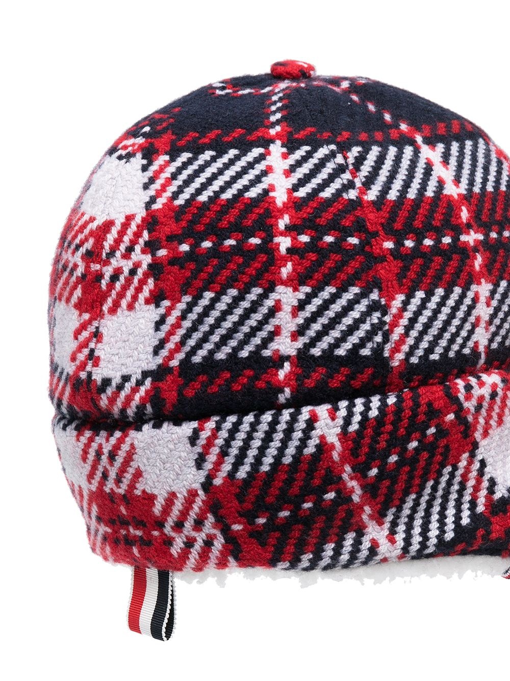 tartan baseball cap - 2