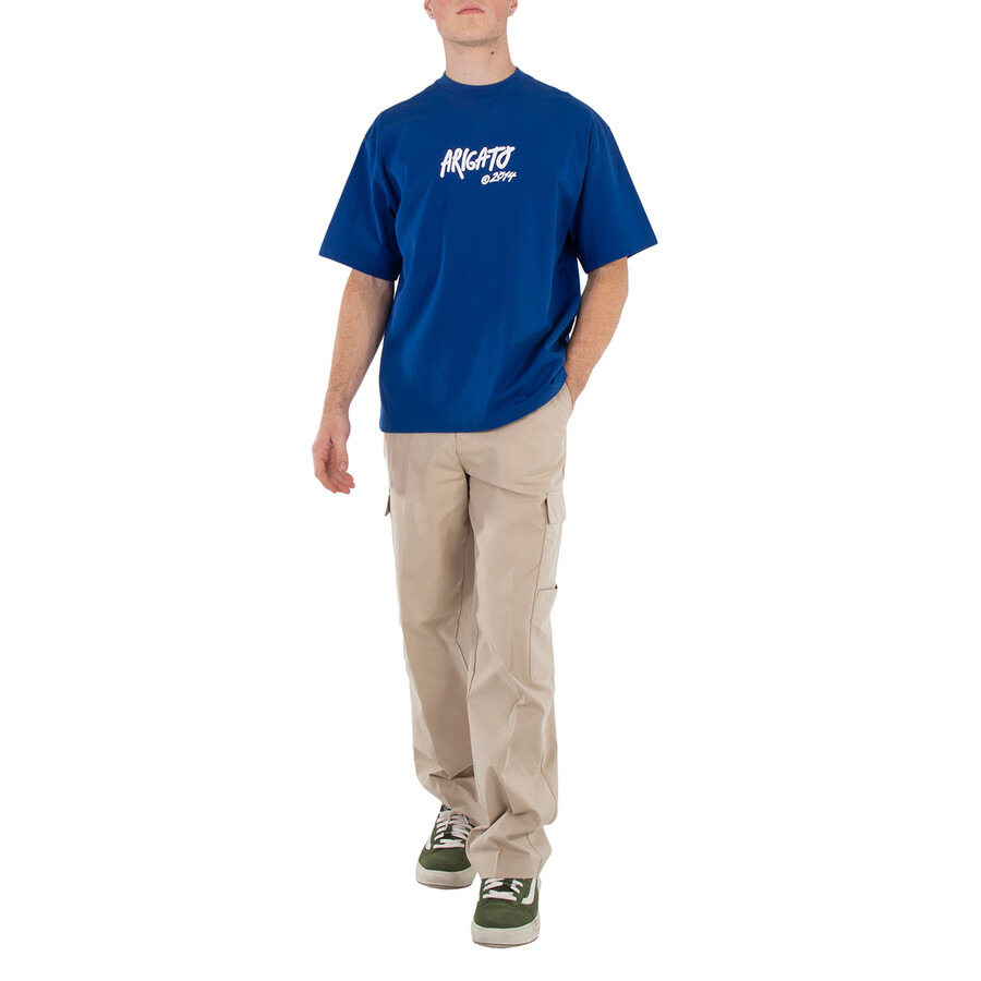 Axel Arigato Beige Park Tailored Cargo Trousers - 4