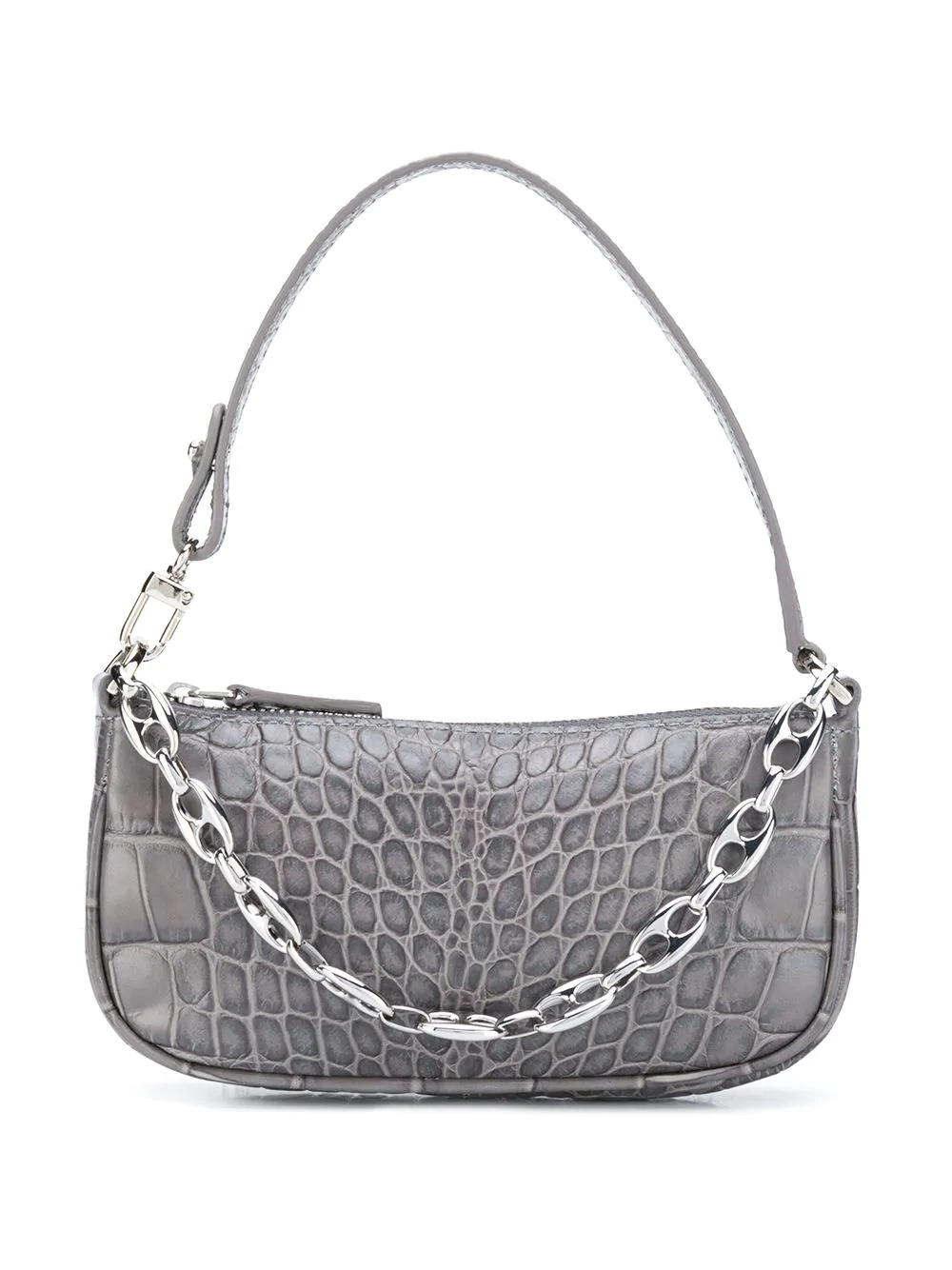 Mini Rachel embossed leather bag - 1