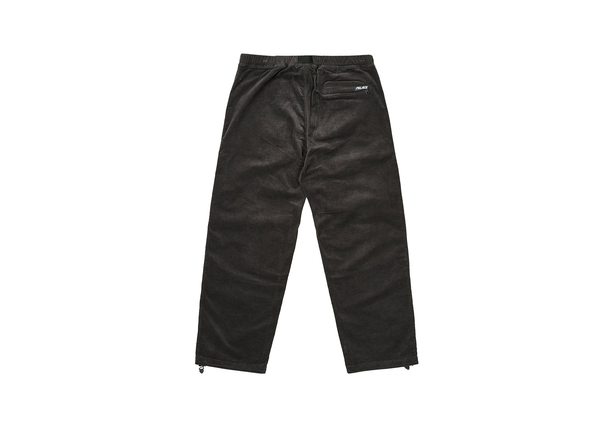 CORDUROY BELTER TROUSER WASHED BLACK - 2