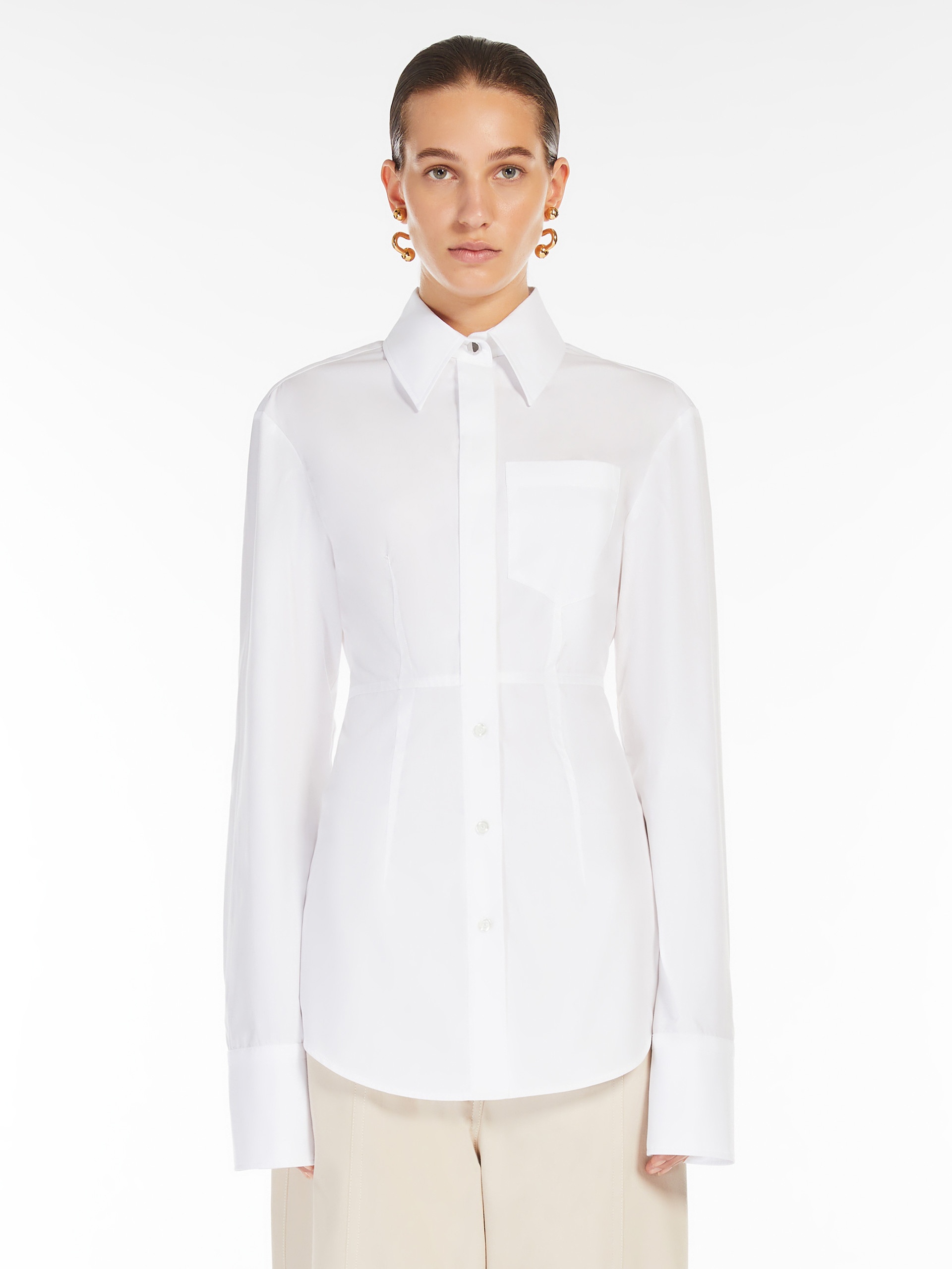 GOCCE Slim-fit poplin shirt - 3