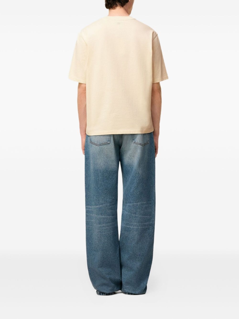 Ami De Coeur-motif cotton T-shirt - 3