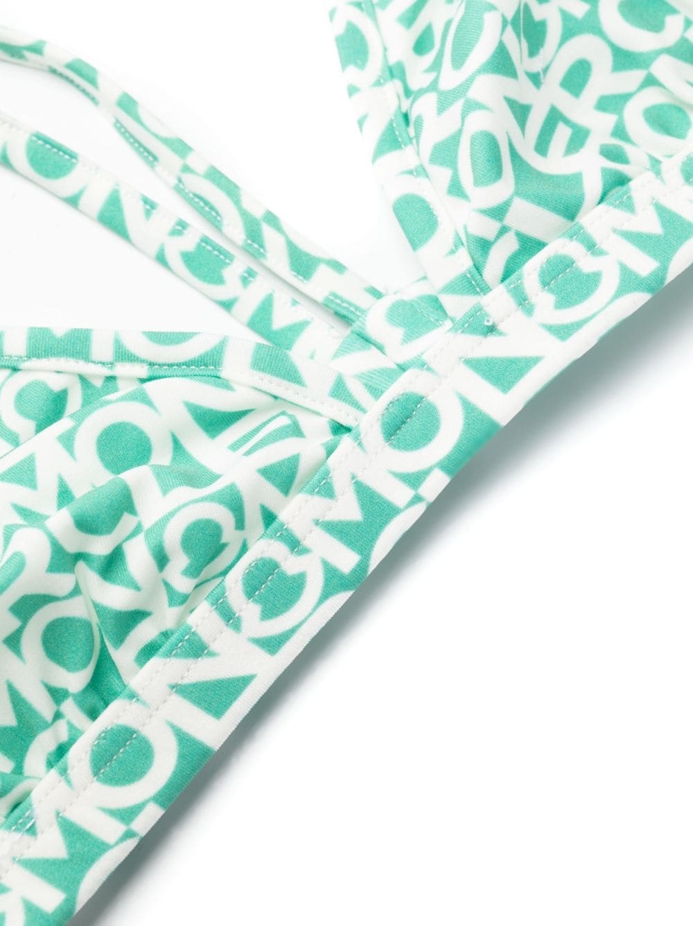 logo-print bikini - 3