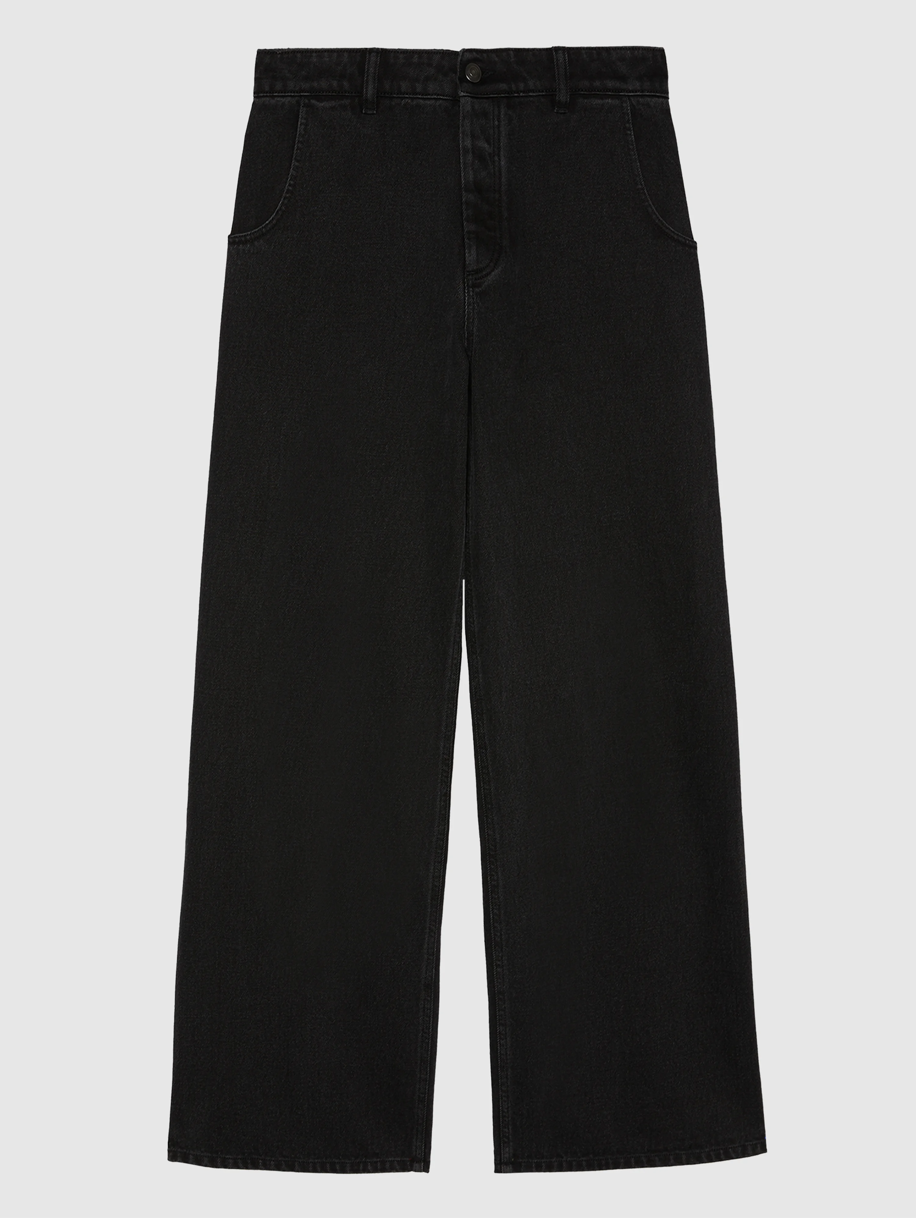 BLACK ALBA JEANS - 1
