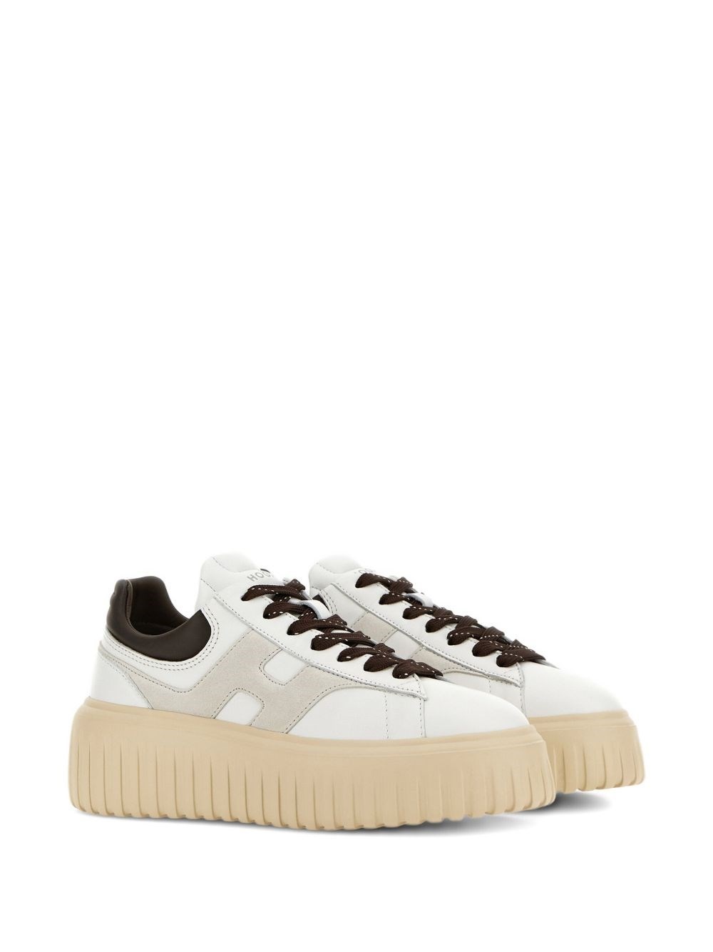 H-Stripes leather sneakers - 3