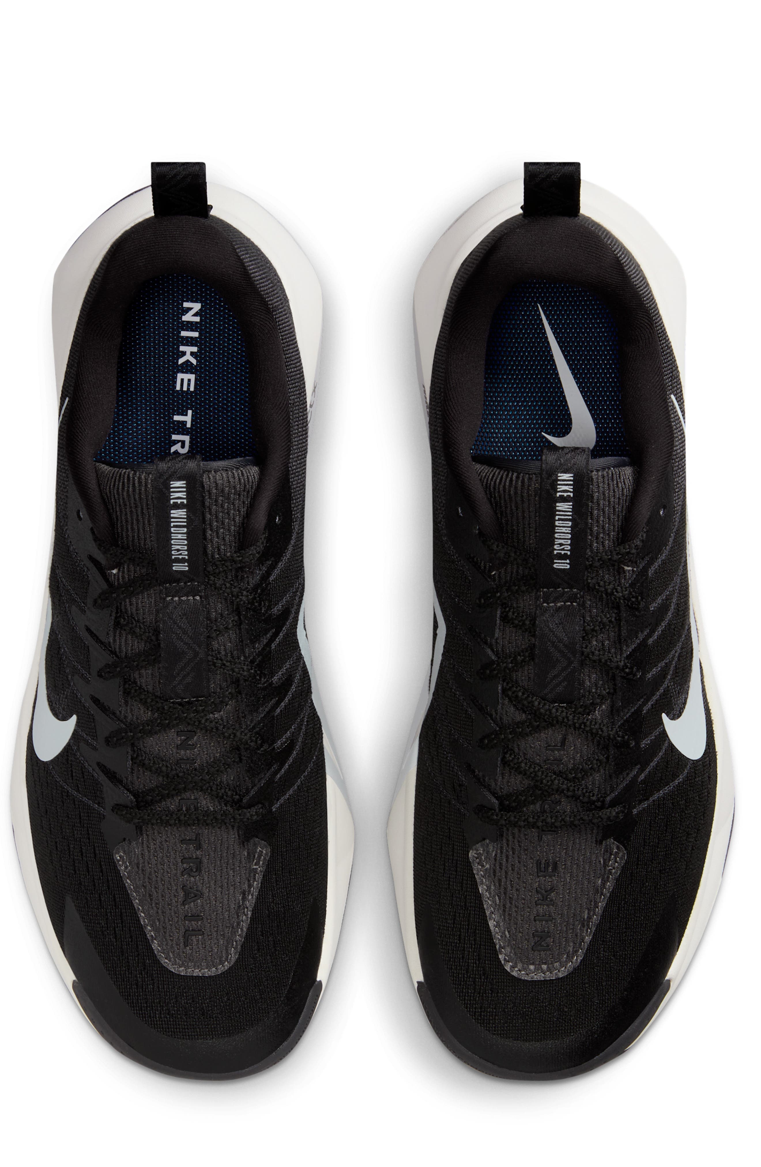 Nike ReactX Wildhorse 10 Trail Running Shoe in 001 Black/anthracite/platinum Tint/wolf Grey at Nords - 3