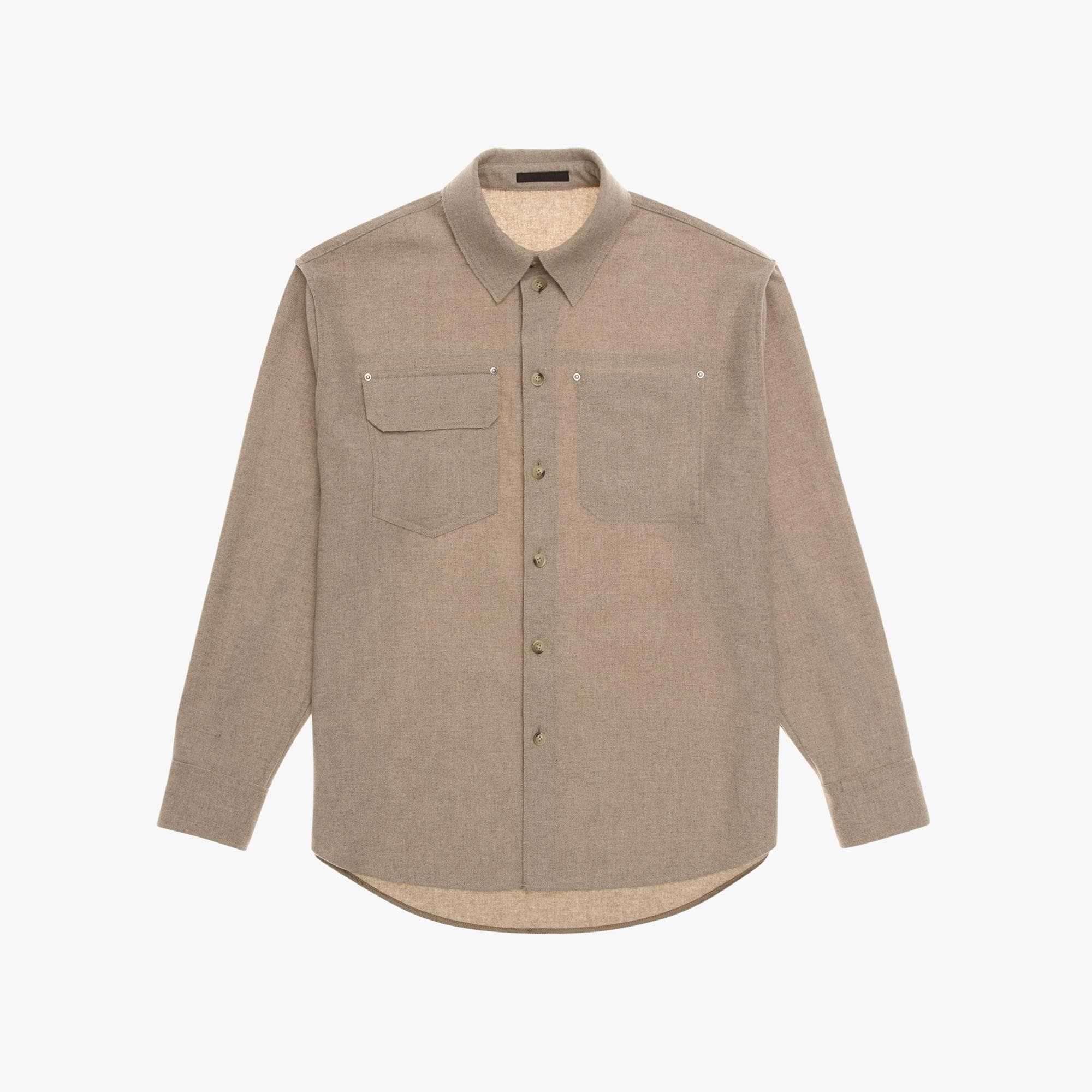 WOOL-BLEND SHIRT - 1