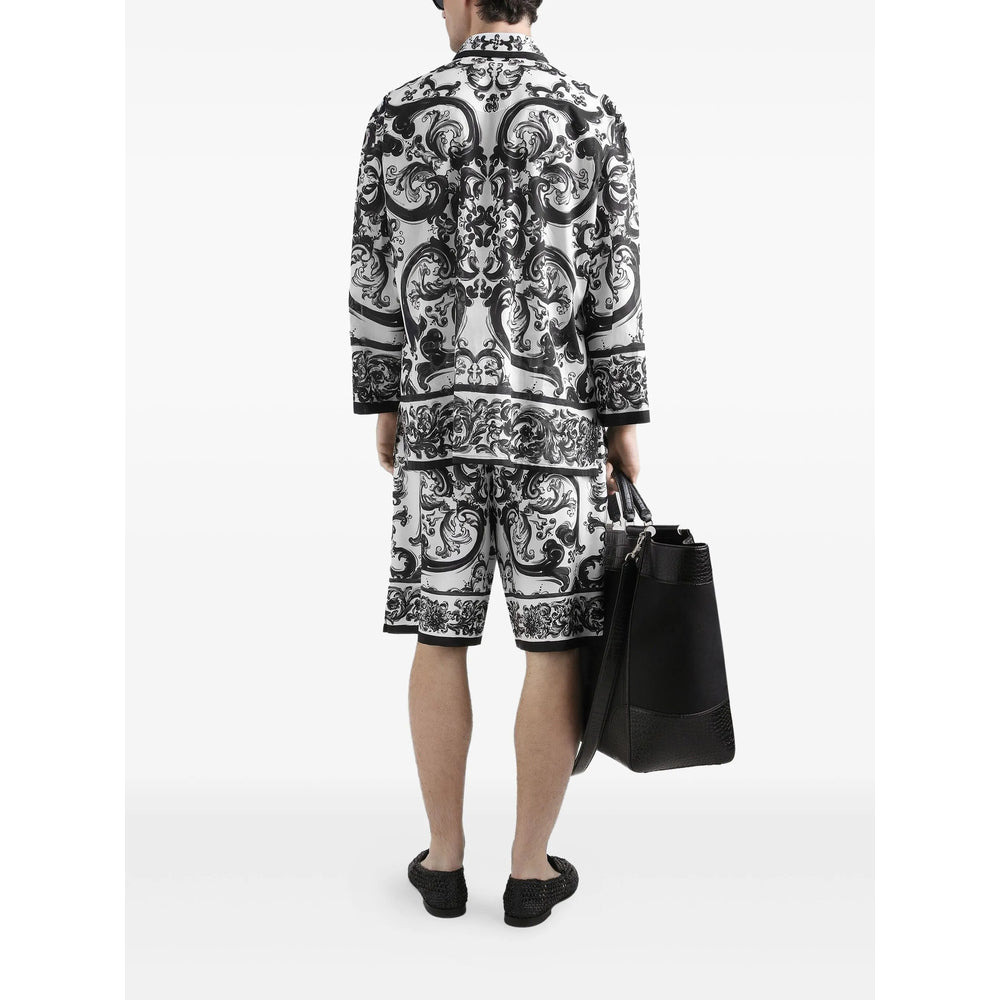 Dolce & Gabbana White Shorts - Bermuda Shorts Men - 3