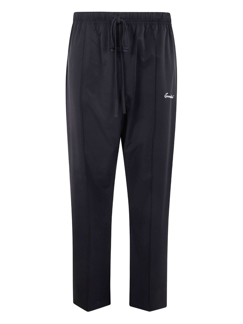 logo-embroidered track pants 1