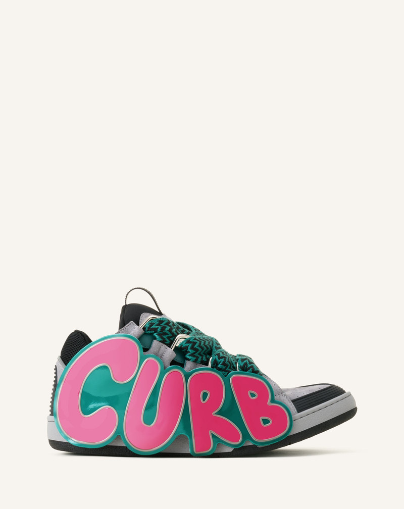 CURB PATCH SNEAKERS IN LEATHER 1