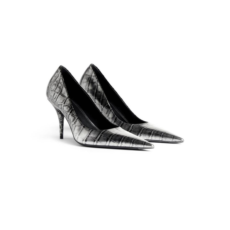 Women's Avenue Pump in Gun Metal 2