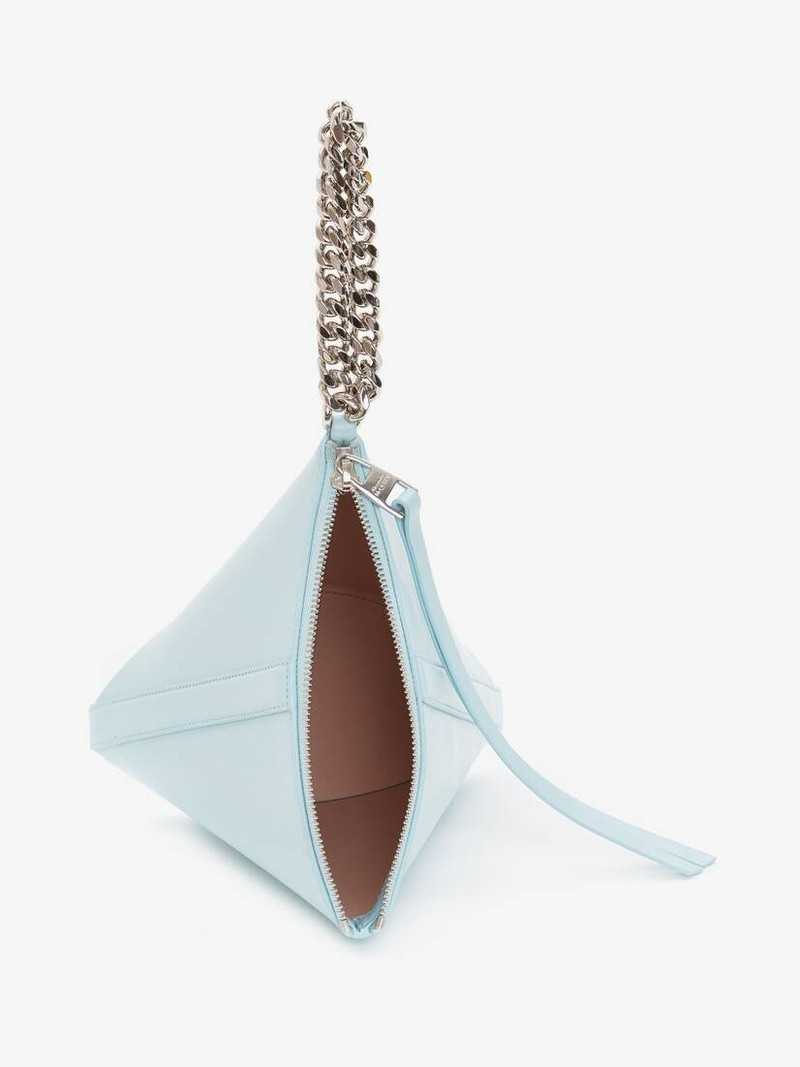 The Curve Pouch in Pale Blue 5