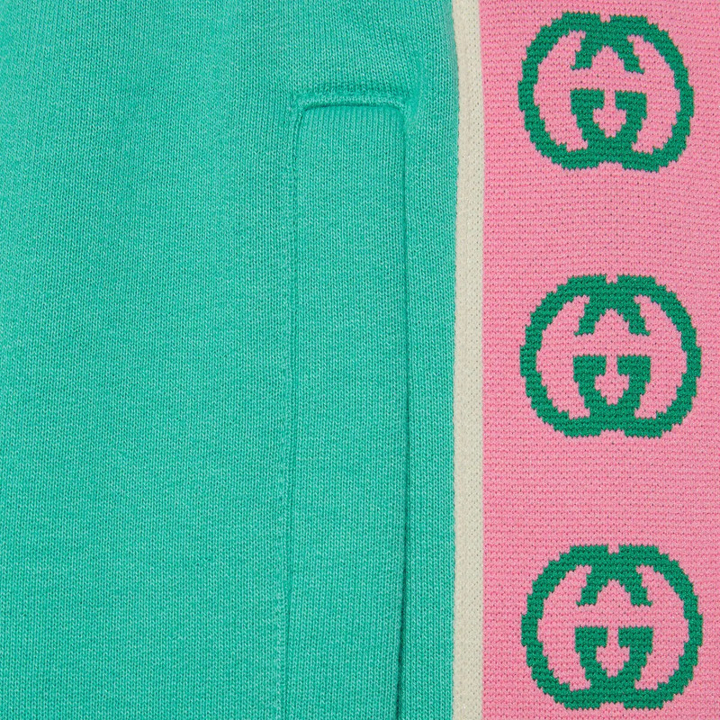 Gucci Pineapple cotton jersey shorts 7