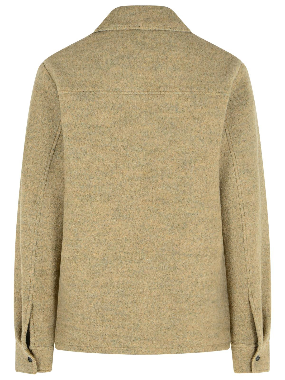 Jil Sander Beige Wool Blend Jacket Men - 3