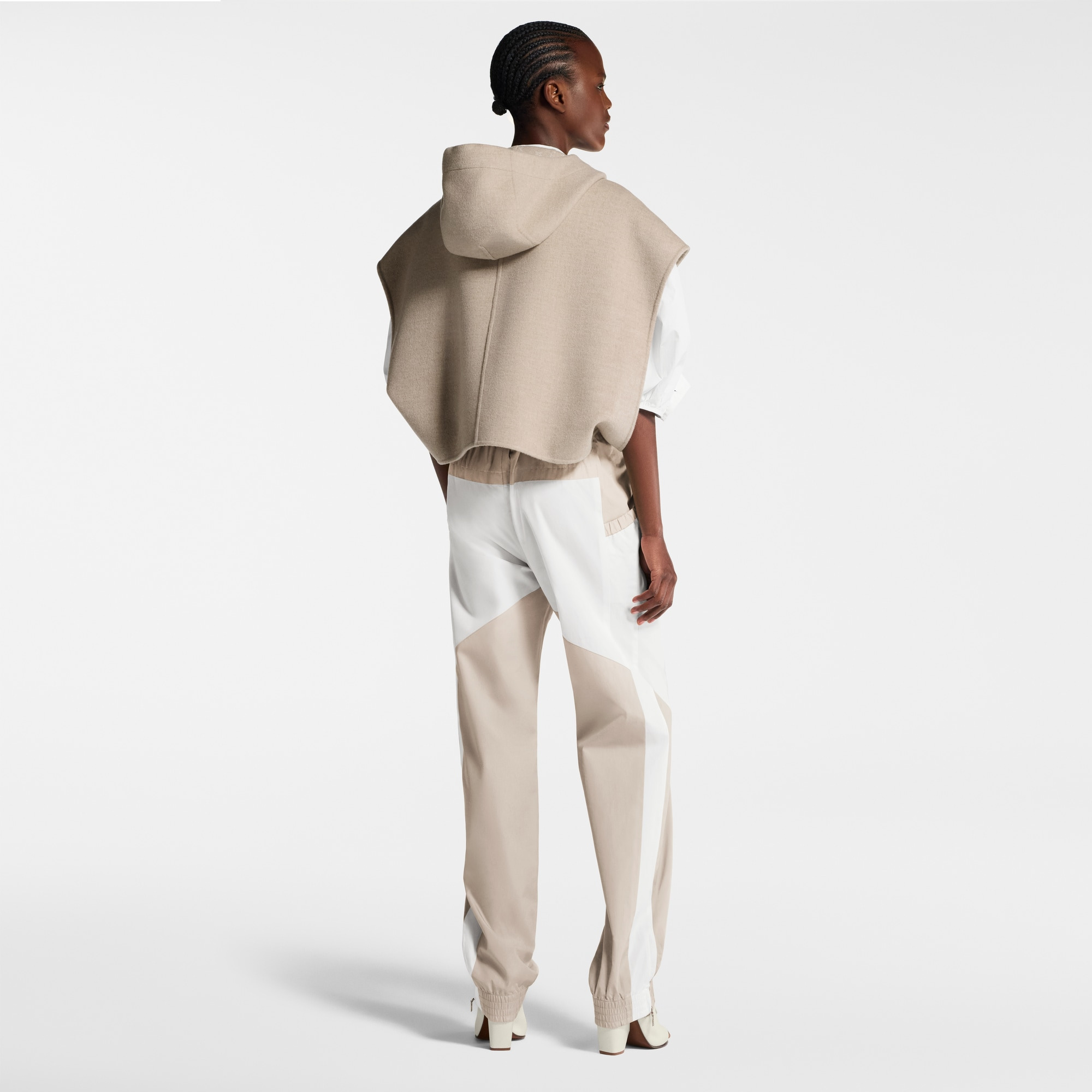 Double Face Open-Arm Jacket - 5