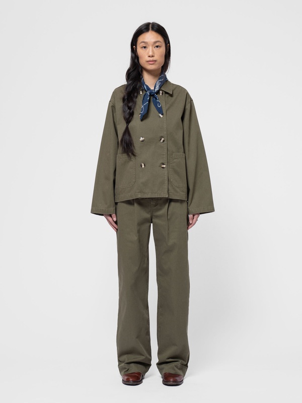 Bibbi Workwear Jacket Olive - 2