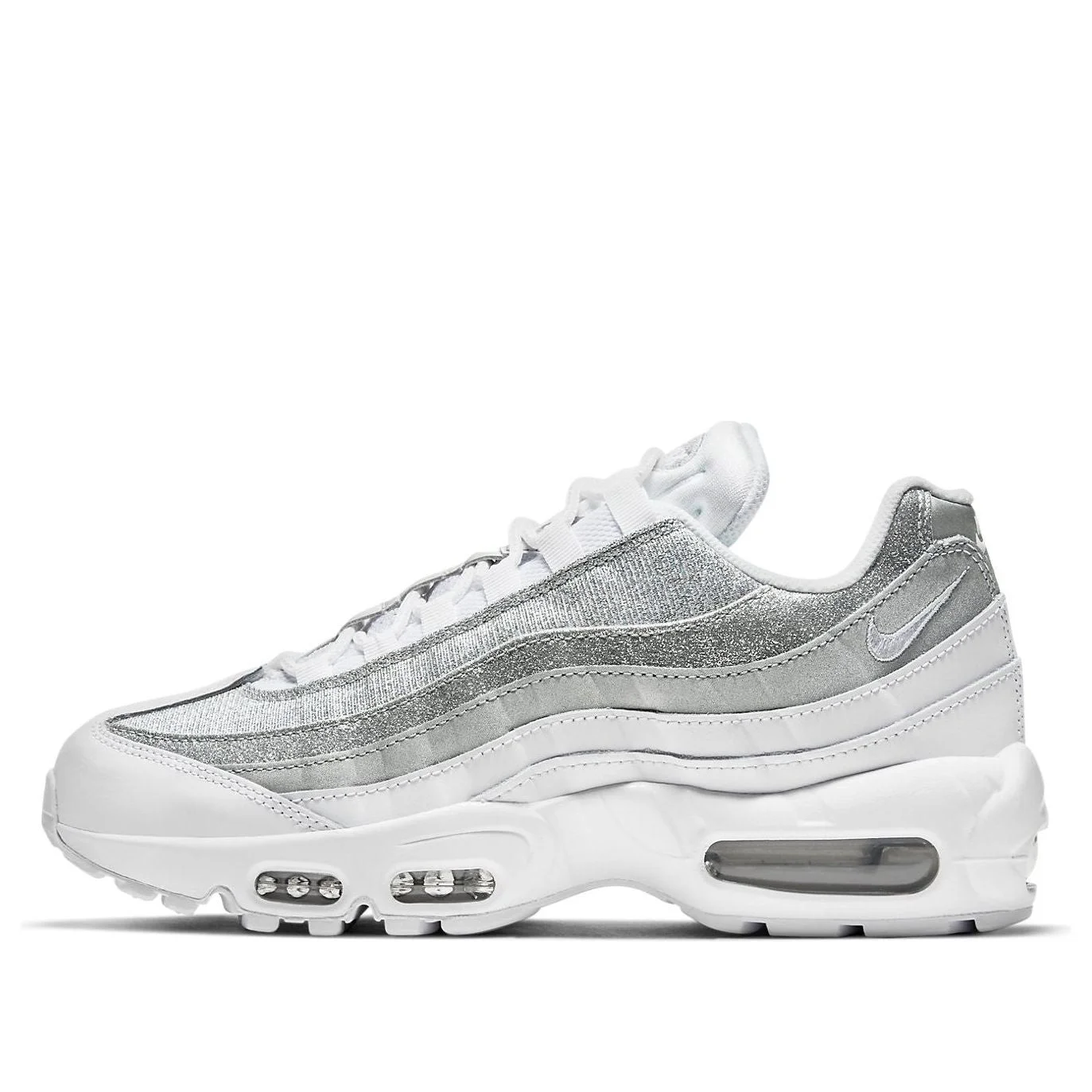 (WMNS) Nike Air Max 95 'White Metallic Silver' DH3857-100 - 1