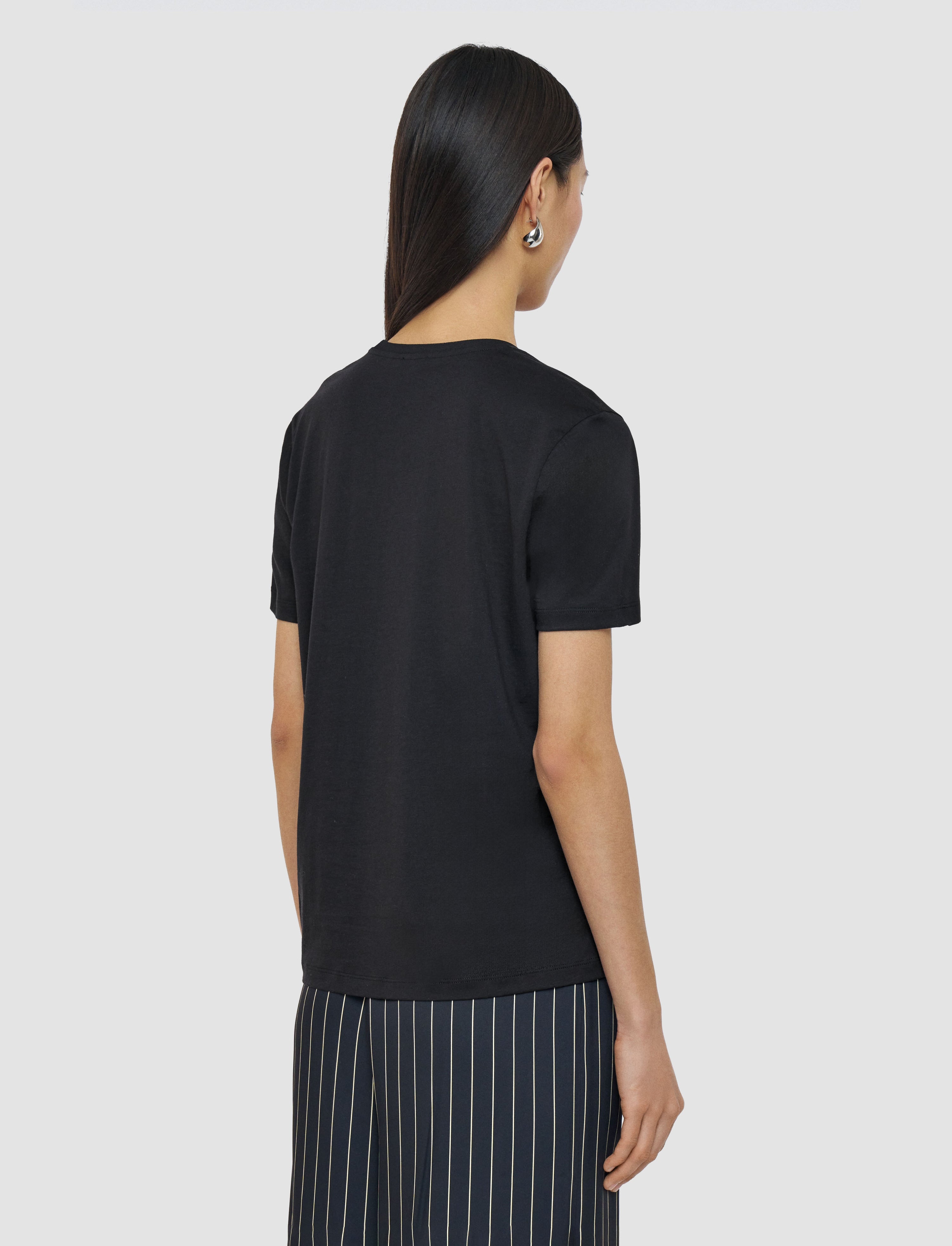 Cotton Silk Jersey T-Shirt - 4
