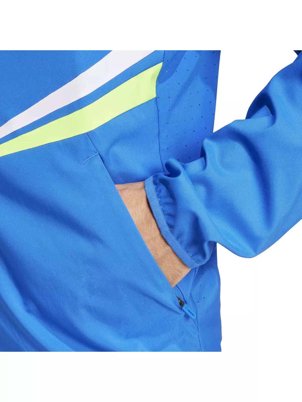 Men's Adizero Retro Running Jacket -Blue - 4