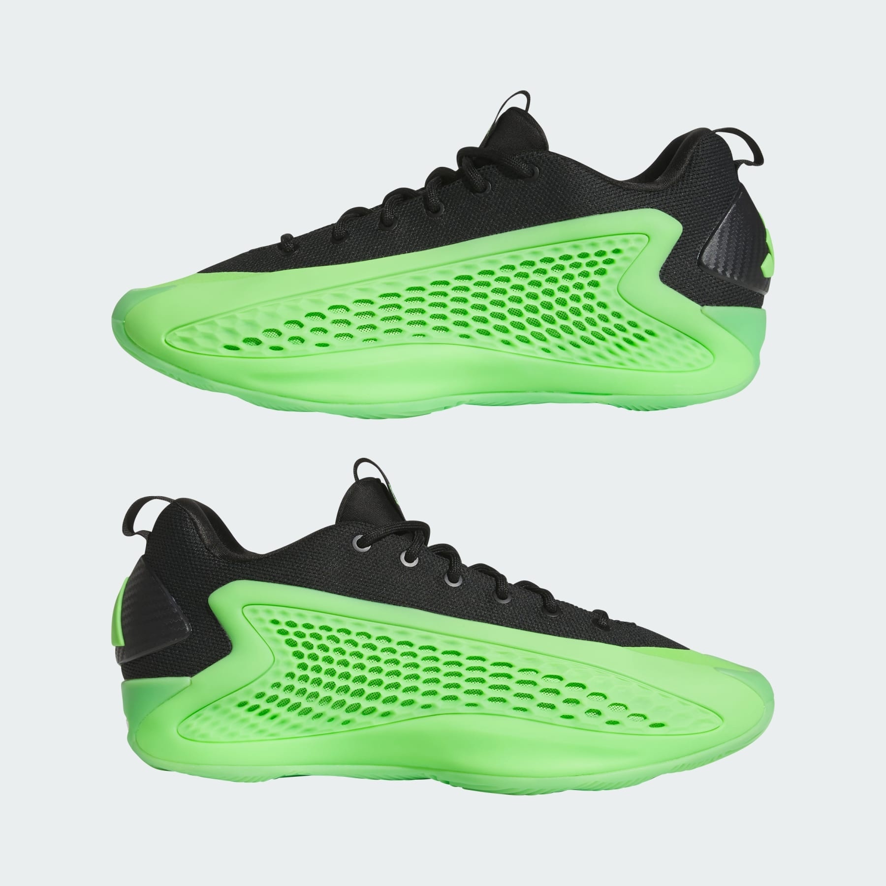 adidas Anthony Edwards 1 Lucid Lime Low Basketball Shoes