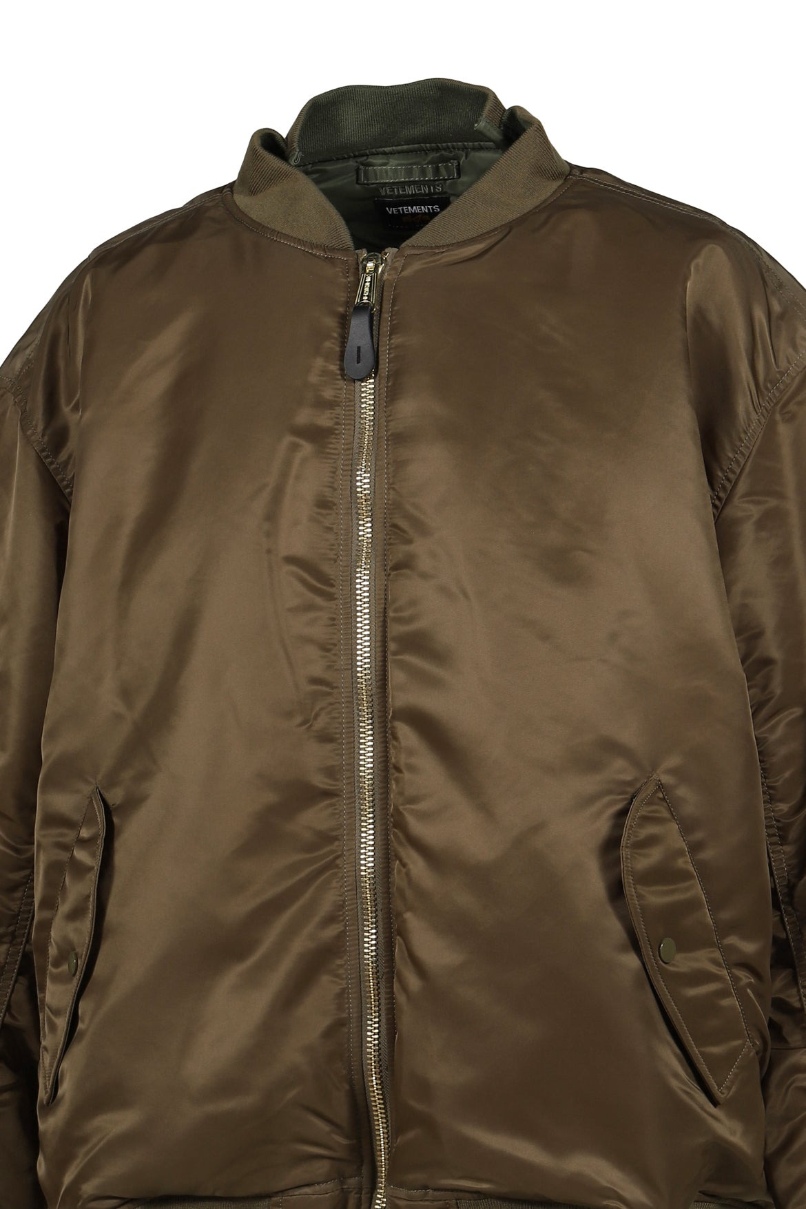 CUT-UP BOMBER JACKET / GRN - 8