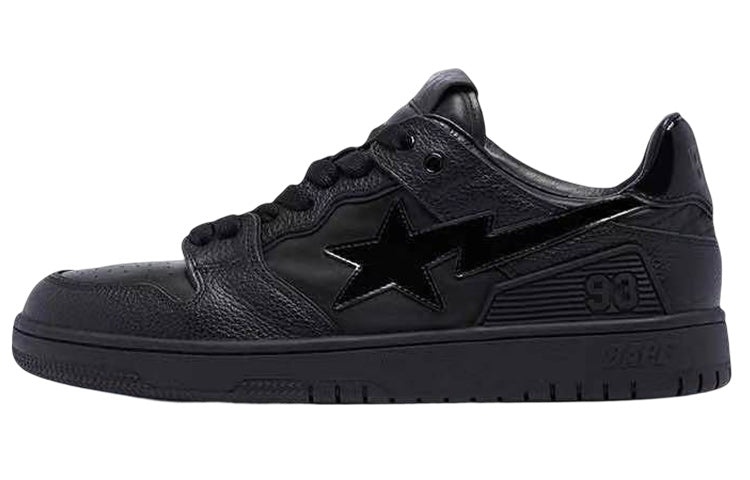 A BATHING APE Sk8 Sta 'Triple Black' 1I70-191-010-BLACK - 2