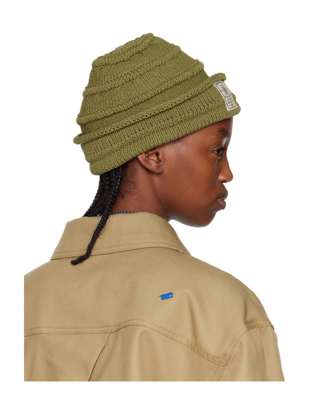 Khaki Montblanc Beanie - 3