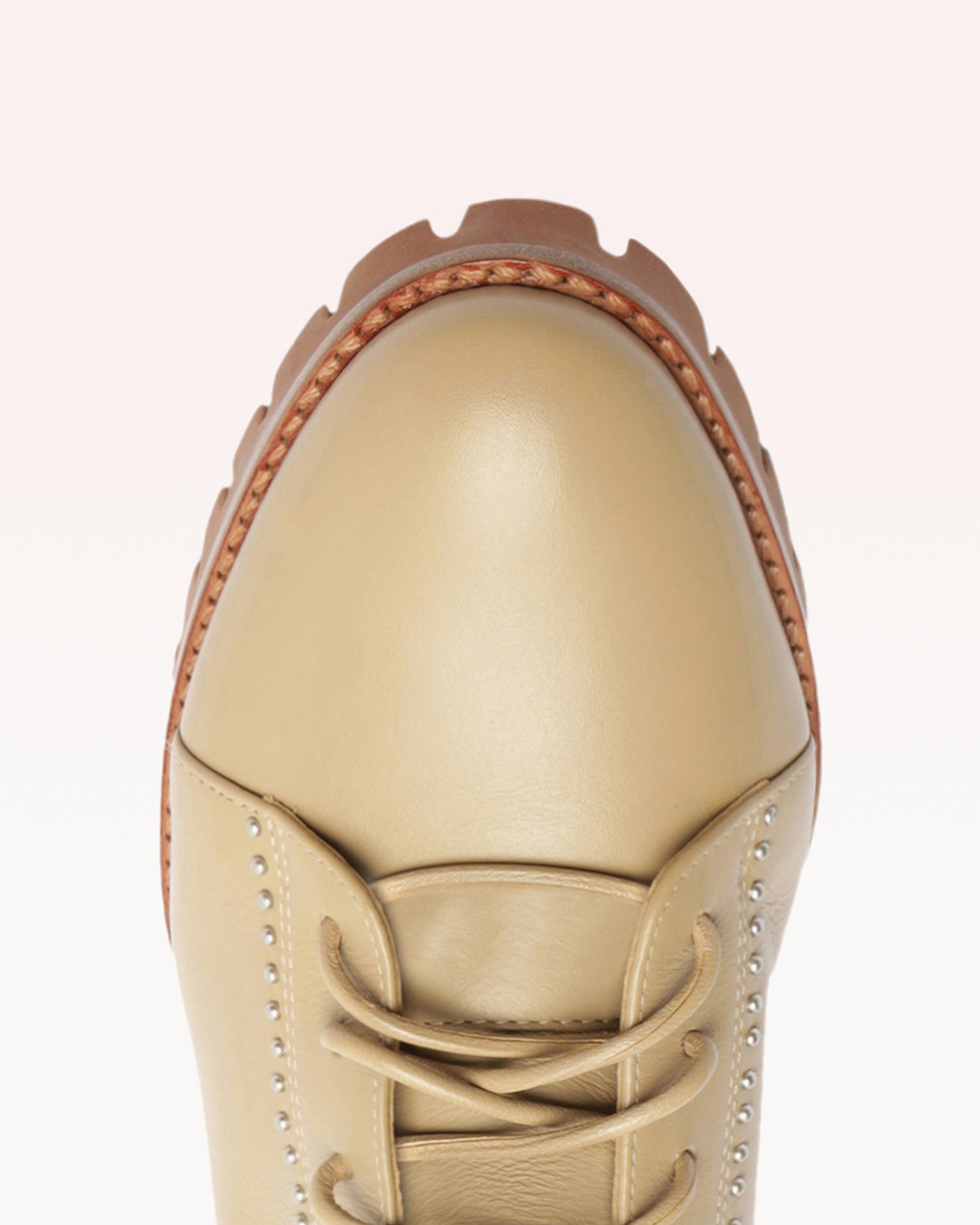 EVELYN STUDS BOOTIE SEMOLINA - 5