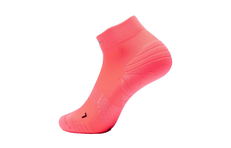 Li-Ning Li-Ning Cushion Ankle Socks 'Coral Red' AWST103-5 outlook