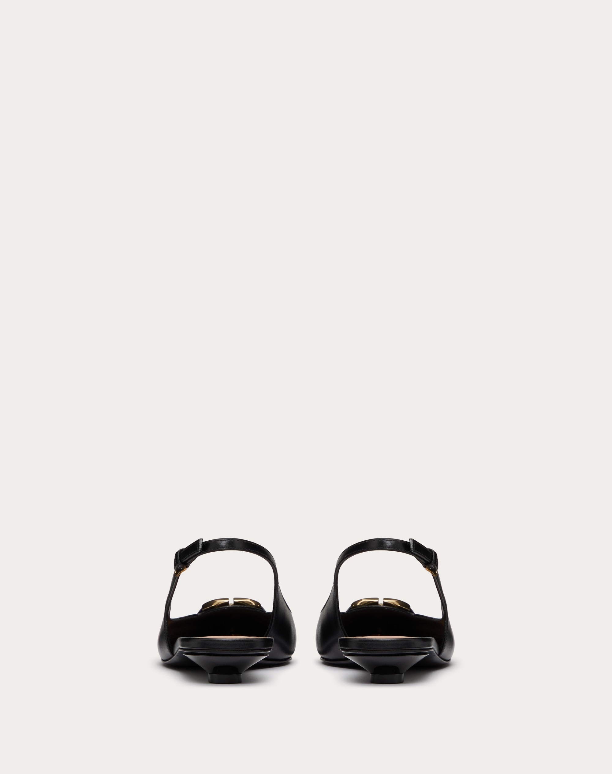 THE BOLD EDITION VLOGO CALFSKIN SLINGBACK BALLERINAS 20MM - 3