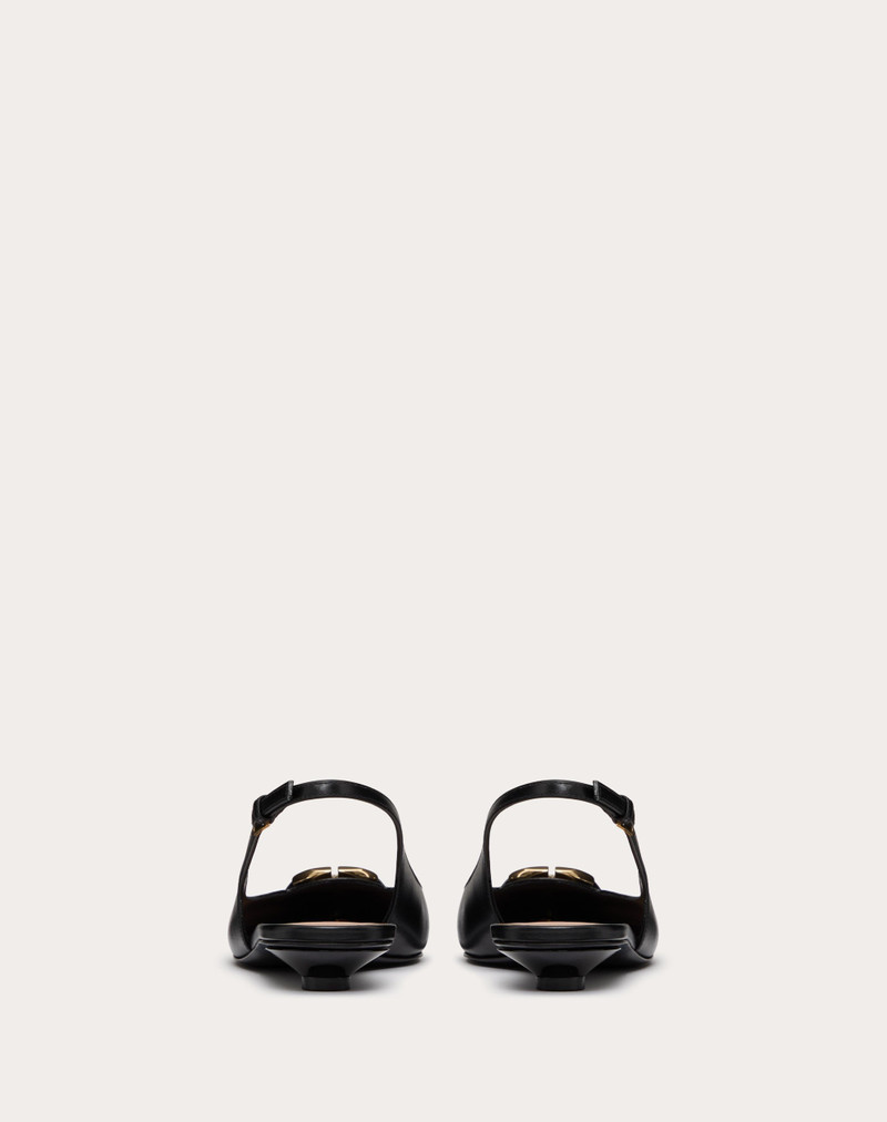 Valentino THE BOLD EDITION VLOGO CALFSKIN SLINGBACK BALLERINAS 20MM outlook