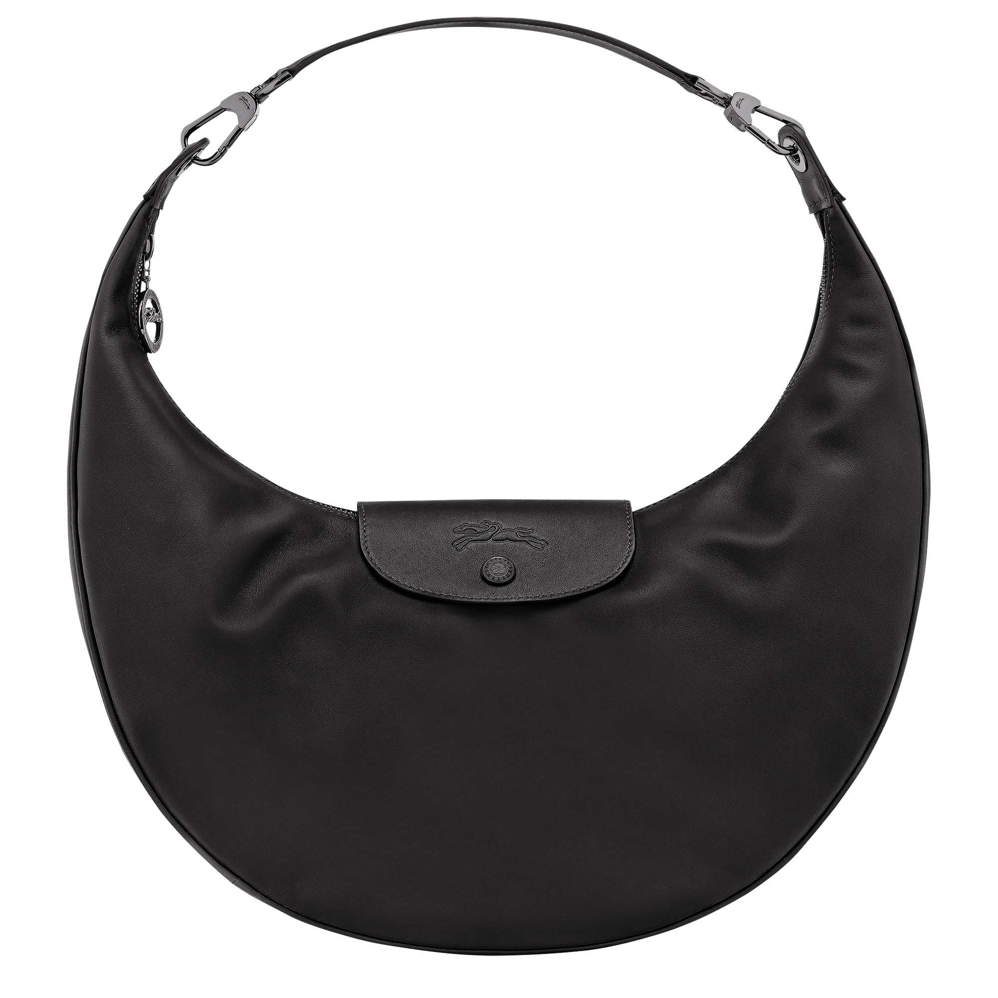 Le Pliage Xtra Shoulder bag Black - Leather - 1